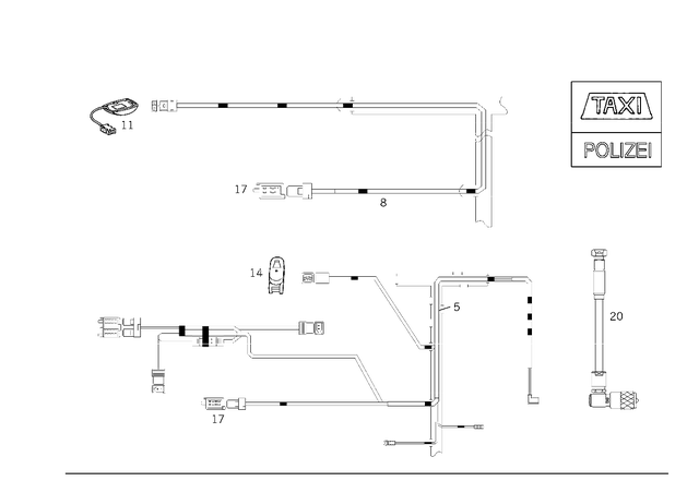 305453528 - Electrical System: Electric Coupling for Mercedes-Benz Image image