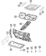 68438740AA - Interior Trim: Fender Side Silencer for Mopar Image