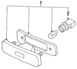 F3CZ15A201B - Electrical: Side Marker Lamp for Ford: Escort | Mercury: Tracer Image