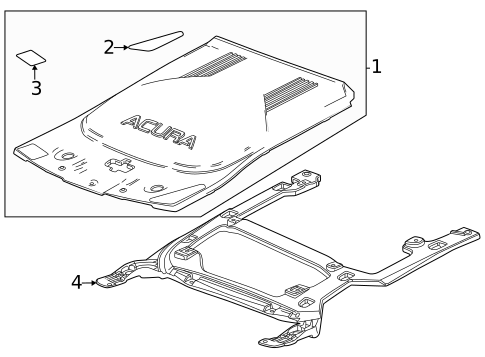 Cylinder Block Components for 2025 Acura ZDX #0