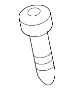 N98924402 - : Center Seat Belt Lower Bolt for Volkswagen: Passat, Tiguan Image