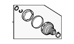 2063303705 - Suspension: Inner Boot for Mercedes-Benz Image