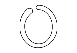 9942300 - Suspension: Snap Ring for Mercedes-Benz Image