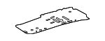 581110R011 - Body: Front Floor Pan for Toyota Image