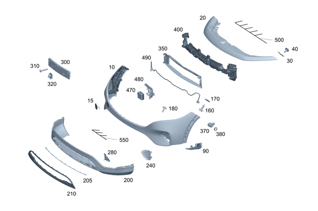 2438806100 - : Impact Absorber for Mercedes-Benz Image