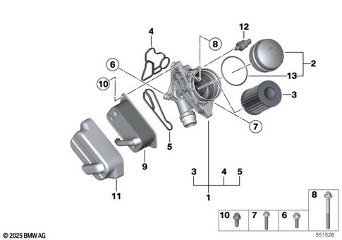 Lubrication System for 2014 BMW 535i #1