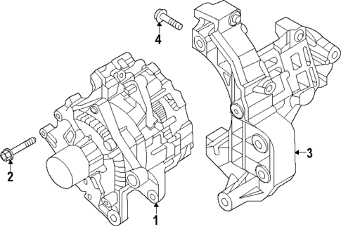 Alternator for 2025 Genesis GV80 Coupe #0