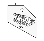 77299SDAA11ZA - Body: Holder for Honda: Accord Image