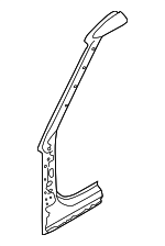LR172384 - : Outer Hinge Pillar for Land-Rover Image