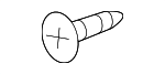 AB614082 - : Door Trim Panel Screw for Land-Rover Image