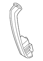 EJE500020PUY - Body: Interior Door Pull Handle for Land Rover: Freelander Image