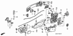 90103S7S003 - Body/Air Conditioning: SCREW, FLAT (6X18.5) for Honda Image