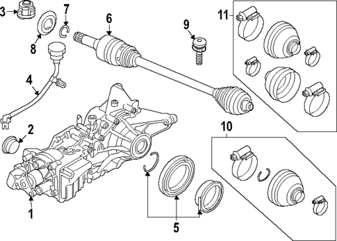 Axle & Differential for 2025 BMW 228 xDrive Gran Coupe #0