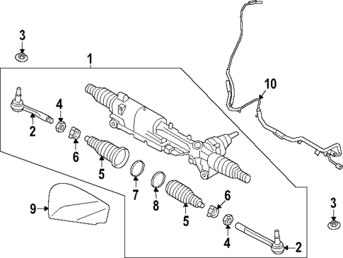 Steering Gear & Linkage for 2025 Porsche Cayenne #0