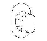 757920R010 - Body: Applique Clip for Toyota Image