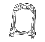 68276611AK - Body: Seat Back Frame for Jeep: Wrangler Image