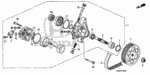 6561RNA515RM - Engine: P/S PUMP (RMD) for Honda Image