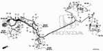 46330TR0A00 - Chassis: PIPE C, BRAKE for Honda Image