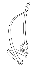 64621XA00DEU - Electrical: Seat Belt Assembly for Subaru: B9 Tribeca, Tribeca Image