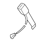 64631XA00AEU - Electrical: Buckle for Subaru: B9 Tribeca, Tribeca Image