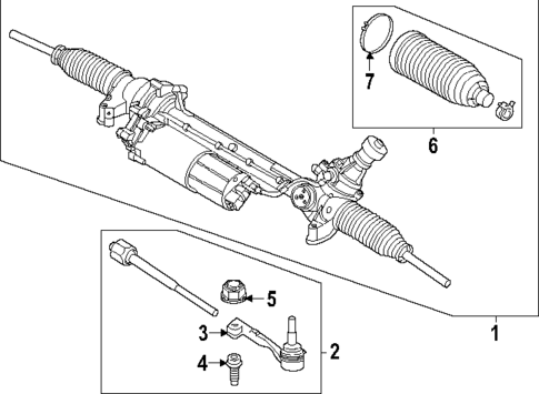 Steering Gear & Linkage for 2025 BMW X3 #0