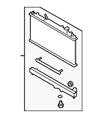 CY0315200F - Cooling System: Radiator for Mazda: CX-9 Image