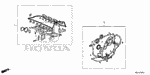 61125CG010 - Engine: GASKET KIT, CVT TRANSMISSION for Honda Image