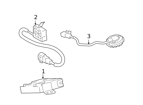 Alarm System for 2006 Lexus GS430 #0