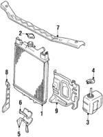 1770063E00 - : Radiator for Suzuki Image