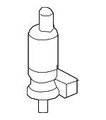1648690421 - Body: Washer Pump for Mercedes-Benz Image