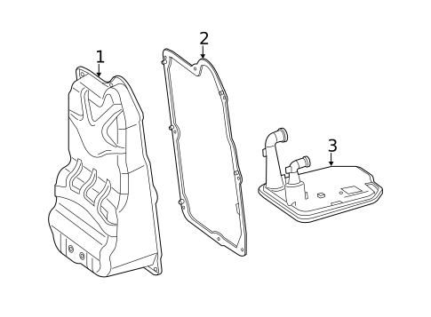 Transmission Components for 2019 Mercedes-Benz CLA45 AMG #0