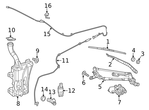 Wipers for 2016 Dodge Dart #0