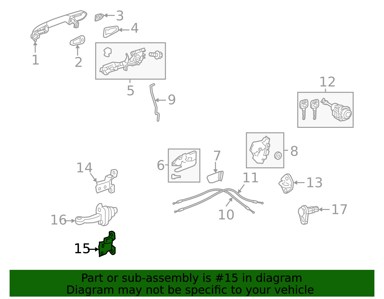 68740-02080 - Door Hinge | Longo Toyota Parts