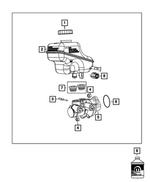 68048549AB - Brakes: Brake Master Cylinder Reservoir for Mopar Image
