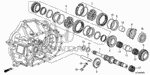 23210R88000 - Transmission - Manual: MAINSHAFT for Honda Image