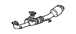 18150RV0A11 - Exhaust: Converter &amp; Pipe for Honda: Odyssey Image