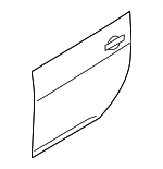 H21523NAMA - Body: Outer Panel for Nissan Image