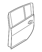 HBA0M3NAMA - Body: Door Shell for Nissan Image