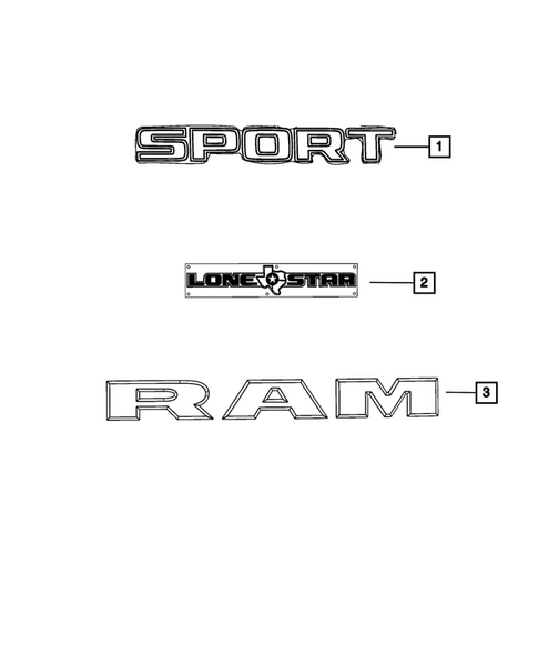 Decals and Tape strips for 2026 Ram 3500 #0