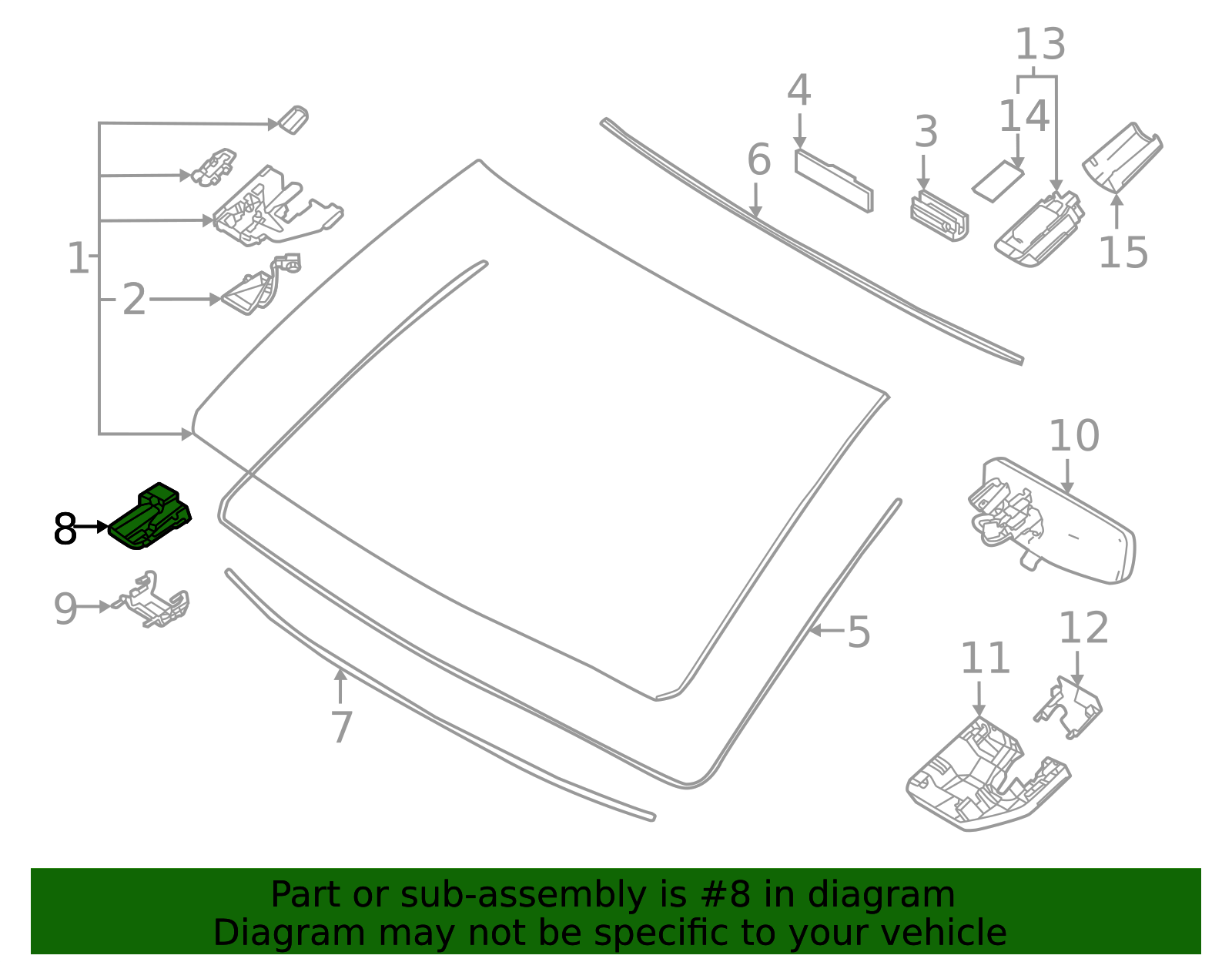 2023-2024 Lexus LX600 Camera 8646C-60091 | OEM Parts Online