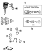 5143608AA - : Blank With Transmitter Key for Mopar Image