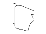 41007292801 - Body: Apron Assembly Baffle for Mini Image