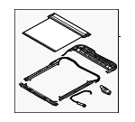 81670DO100RBQ - Body: Sunroof Frame for Kia Image image
