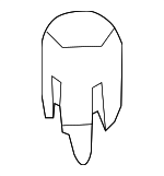 17117595701 - Cooling System: Support Bracket Clip for BMW Image