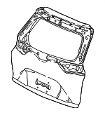 68100TLAA50ZZ - Body: Lift Gate for Honda: CR-V Image
