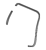 74440TLAC01 - : Body Weather-Strip for Honda: CR-V Image