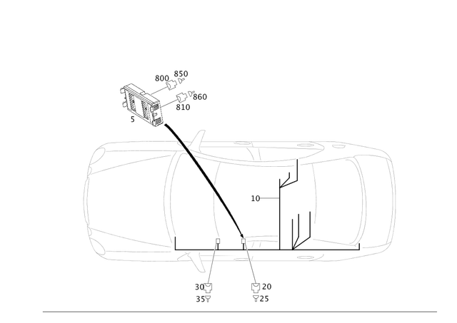 2118202785 - Electrical System: Control Unit, Seat Heat for Mercedes-Benz Image image