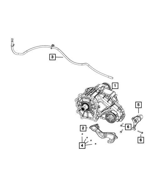Transfer Case and PTU Assembly for 2021 Jeep Grand Cherokee #0