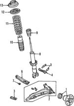 52385SR3003 - Suspension: Trailing Arm Bushing for Honda: Civic Image