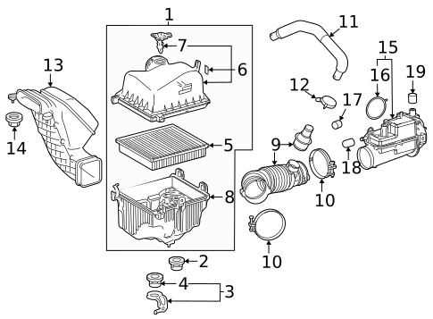 Crankcase Ventilation System for 2025 Lexus TX350 #0